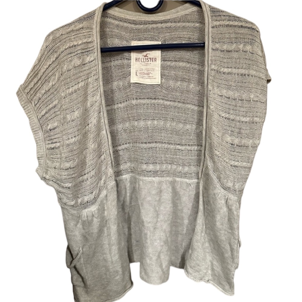 Grey Hollister Cardigan